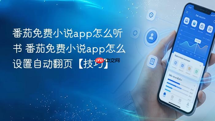 番茄免费小说app怎么听书