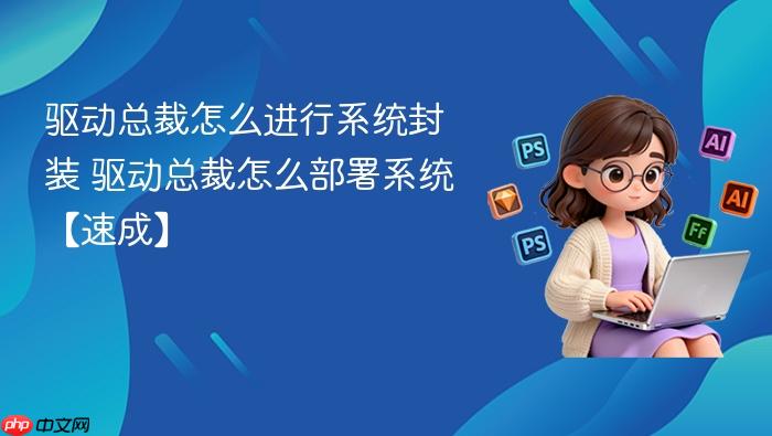 驱动总裁怎么进行系统封装
