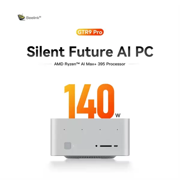零刻GTR9 Pro顶配版发布：128GB内存+4TB