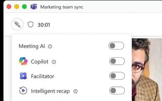 报道称微软让步，Teams会议中途支持关闭Recap等AI功能