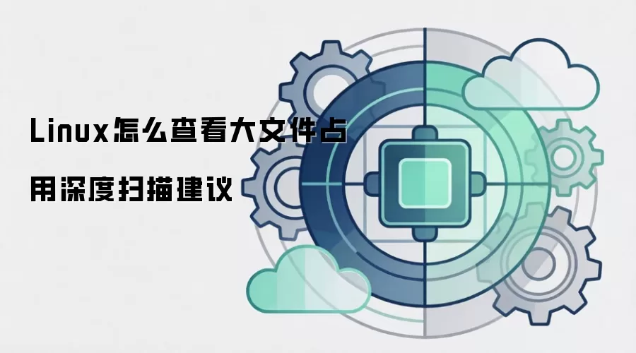 Linux怎么查看大文件占用深度扫描建议