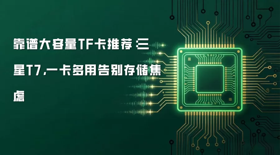 靠谱大容量TF卡推荐：三星T7，一卡多用告别存储焦虑