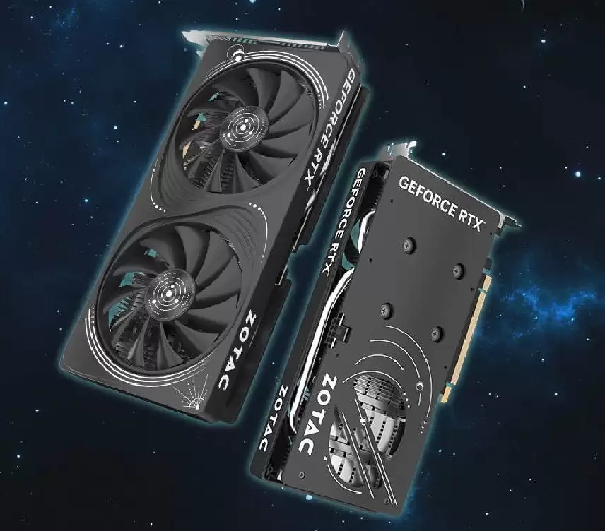 索泰RTX 5060星夜OC HB显卡外观