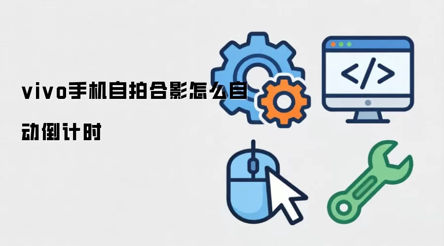 vivo手机自拍合影怎么自动倒计时