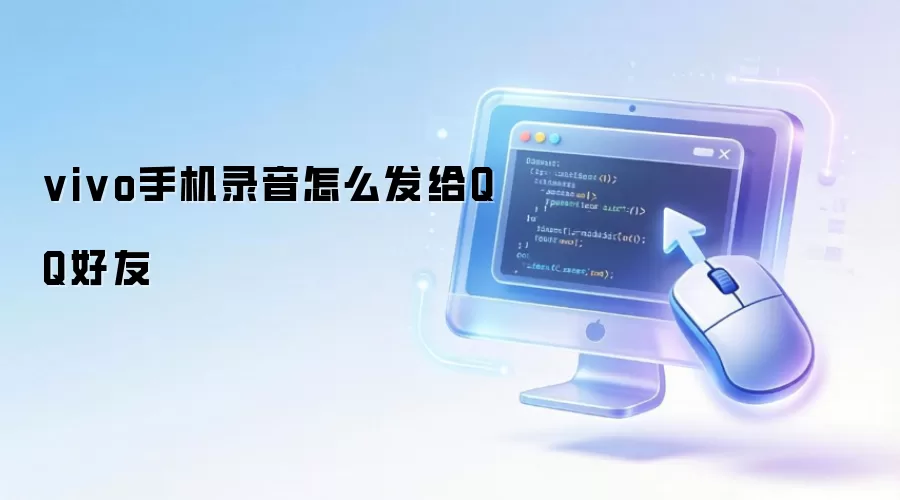 vivo手机录音怎么发给QQ好友
