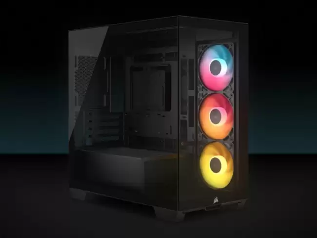海盗船发布 45L M-ATX 2800X RS-R ARGB 全景玻璃机箱