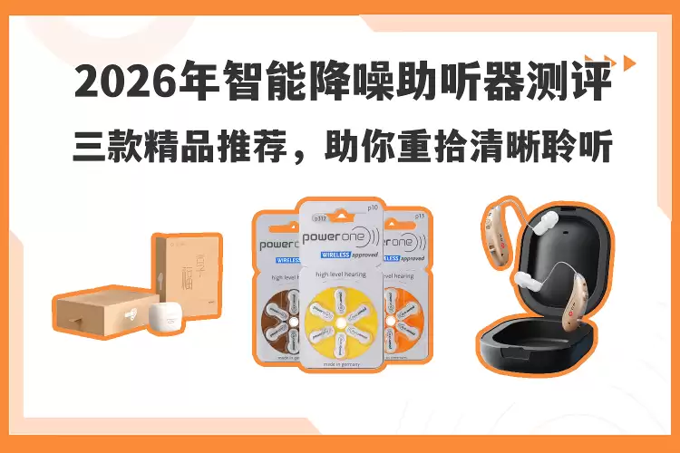2026年三款AI智能降噪助听器深度测评：精准匹配需求，开启清晰聆听新体验