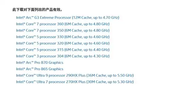 Intel发新版驱动：锐炫G3却只支持Extreme版、标准版踪影全无