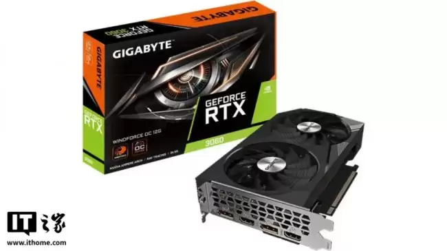339.99 美元：技嘉 RTX 3060 12GB 显卡在美国重新上架 比 2021 年首发贵 10 美元