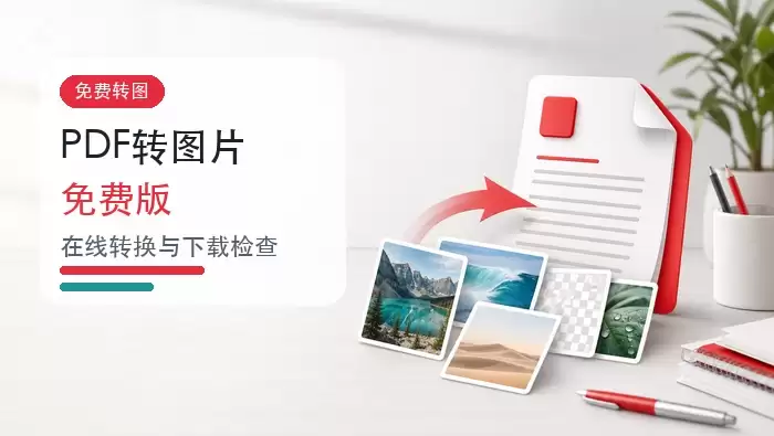 PDF转图片免费版哪款好用？怎么在线把PDF转换成图片？封面