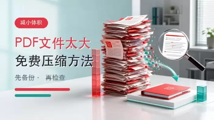 PDF文件太大怎么压缩？有哪些免费压缩方法？