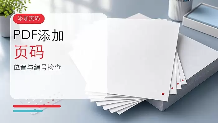 PDF添加页码要怎么操作？PDF文件加页码的方法有哪些？