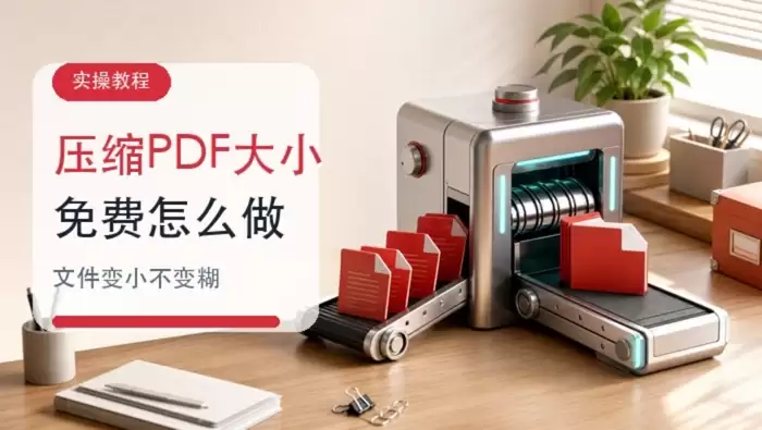 如何压缩PDF文件大小？免费PDF压缩怎么做？