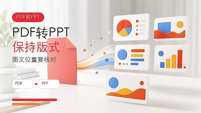 PDF怎么转换成PPT？PDF转PPT如何保持原版式？