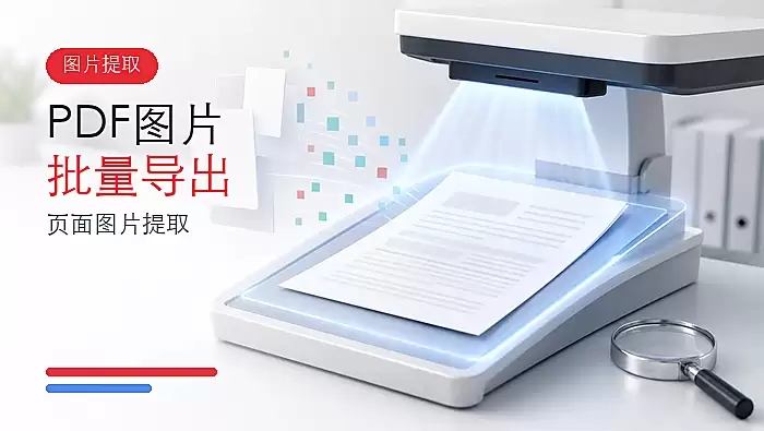PDF里的图片怎么提取？页面图片批量导出指南