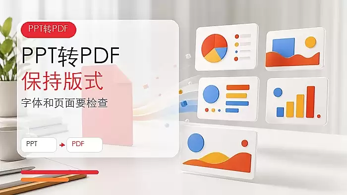 PPT怎么转换成PDF？PPT转PDF如何保持原版式？