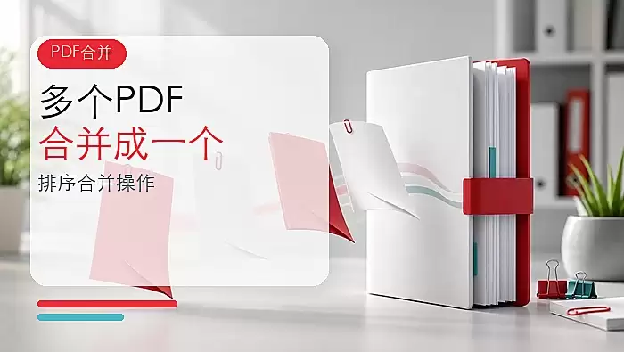 多个PDF文件怎么合并成一个？排序合并操作指南