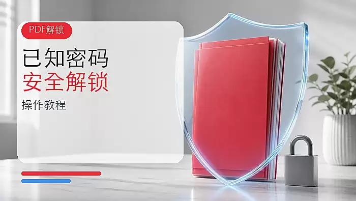 已知密码的PDF怎么解除？安全解锁操作教程
