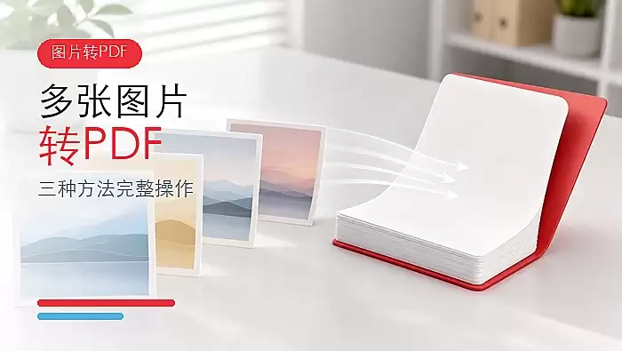 多张图片怎么转PDF？图片如何在线合成PDF？