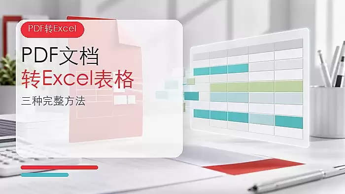 PDF文档怎么转Excel表格？PDF表格如何在线转Excel？