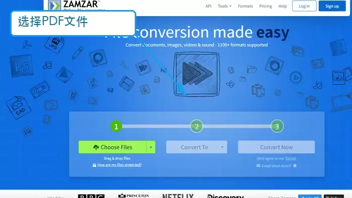 Zamzar选择PDF