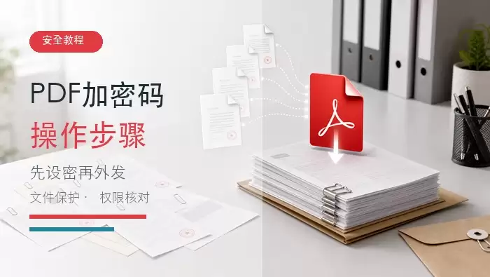 如何给PDF加密码?PDF文件加密操作步骤是什么?封面