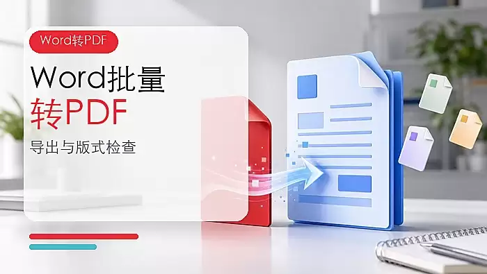 Word怎么批量转换成PDF？批量Word转PDF要怎么操作？