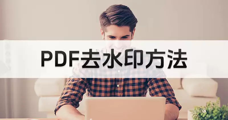 PDF水印处理办公场景配图