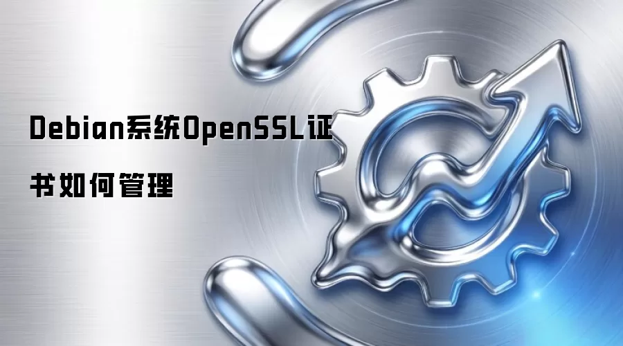 Debian系统OpenSSL证书如何管理