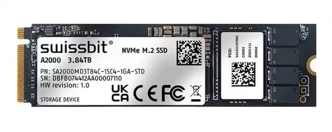 Swissbit推出A2000系列工业级SSDTLC直写最高1DWPD