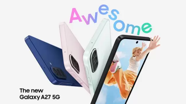 三星 Galaxy A27 发布配置缩水价格上涨 50 美元