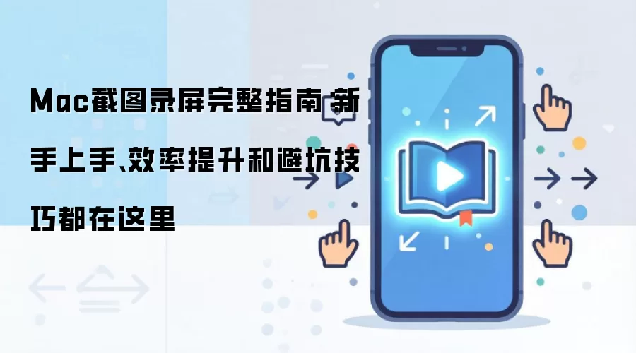 Mac截图录屏完整指南：新手上手、效率提升和避坑技巧都在这里