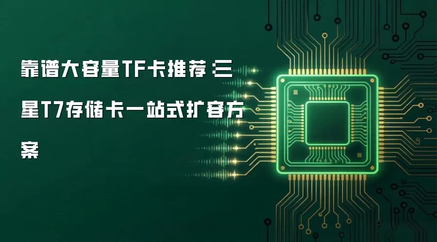 靠谱大容量TF卡推荐:三星T7存储卡一站式扩容方案
