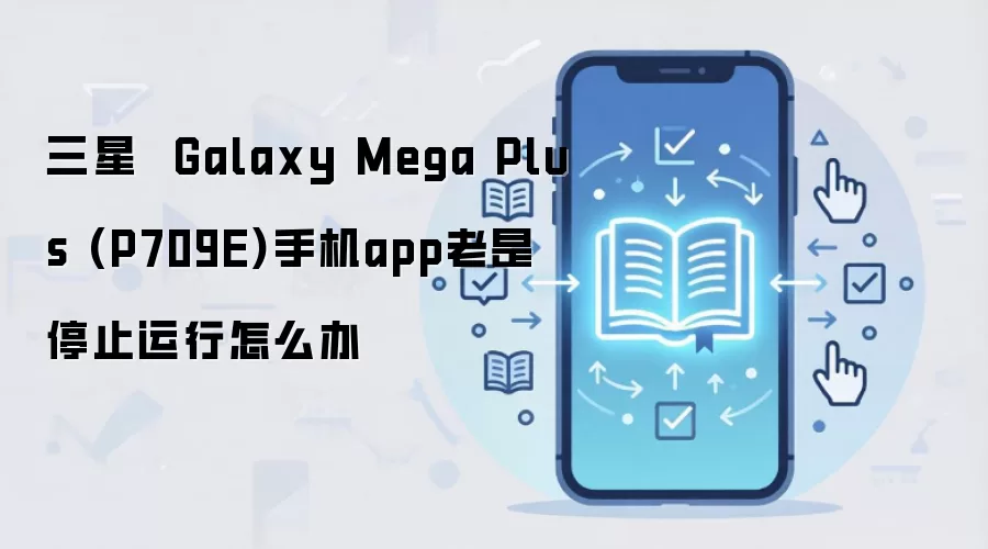 三星  Galaxy Mega Plus (P709E)手机app老是停止运行怎么办