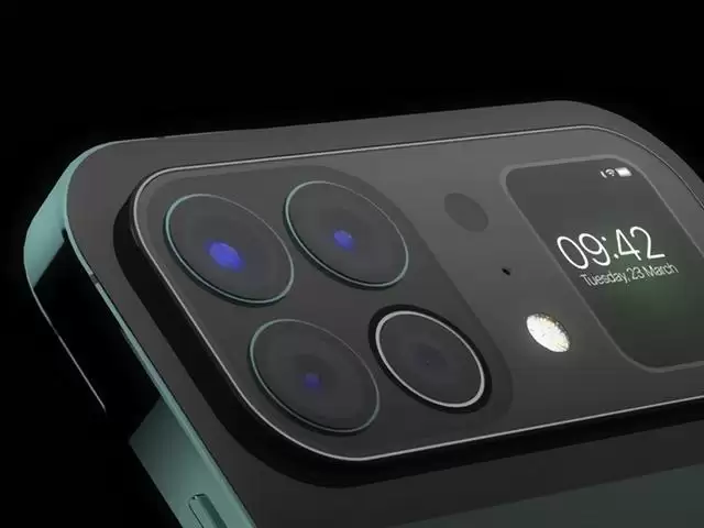 iPhone 13 Pro外观曝光：背部竟有块屏幕