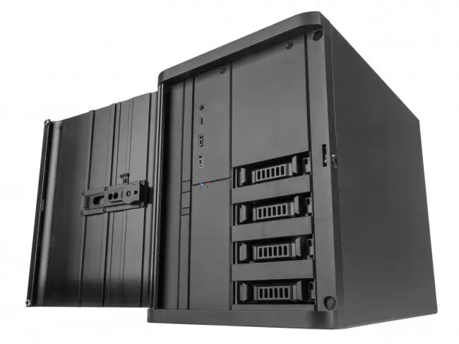 银昕推出高性能 ITX NAS 机箱 CS240具备 4×2.5＂ 热插拔盘位