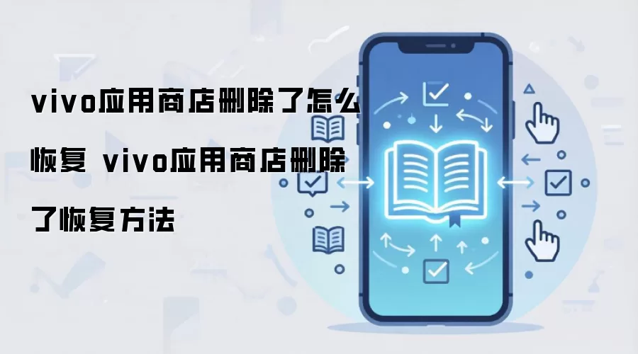 vivo应用商店删除了怎么恢复 vivo应用商店删除了恢复方法