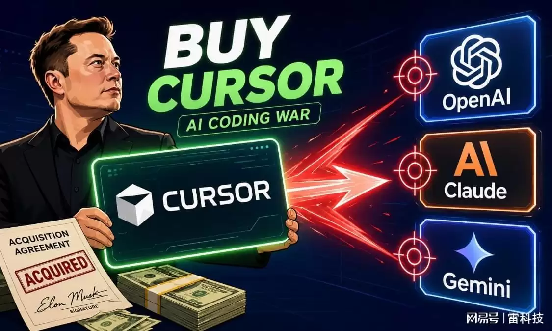 SpaceX吞下Cursor，马斯克狂补Coding：AI大战新重点定了