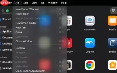 macOS Golden Gate调整菜单设计 移除菜单项图标