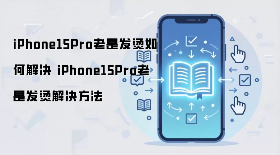 iPhone15Pro老是发烫如何解决 iPhone15Pro老是发烫解决方法