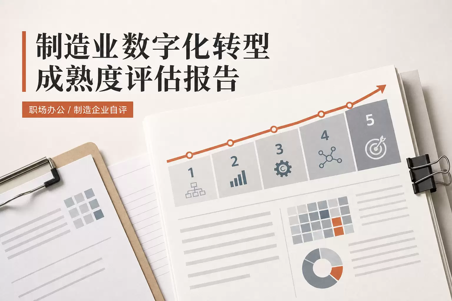 离散制造企业数字化成熟度自评报告：L4级评估与90天改进方案