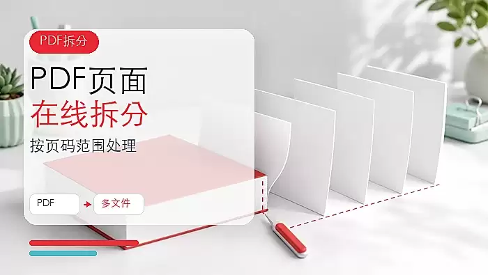 PDF怎么拆分文件？PDF页面在线拆分怎么操作？