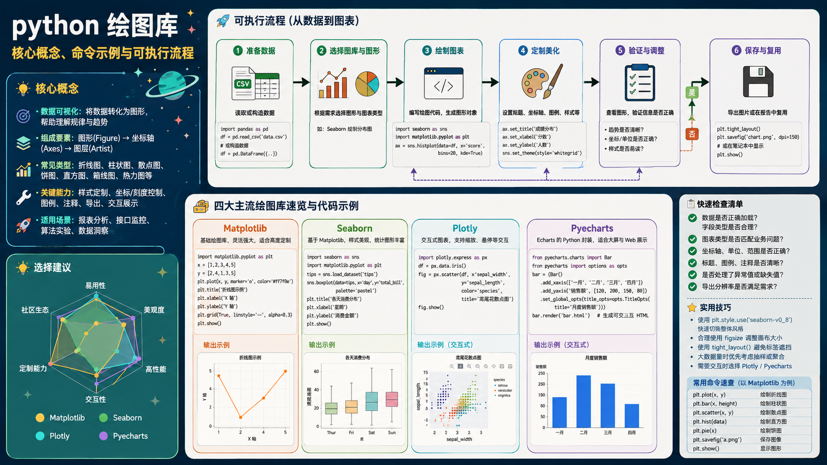 python 绘图库环境准备与验证：后端开发者的基础实操指南