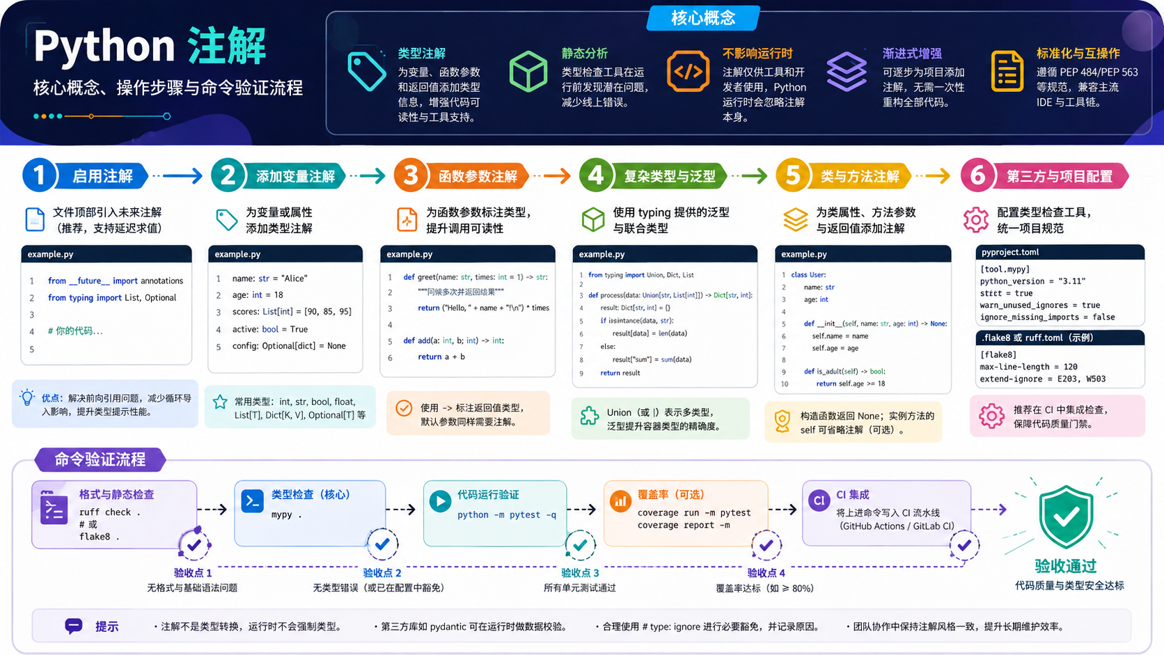 python 注解核心流程图