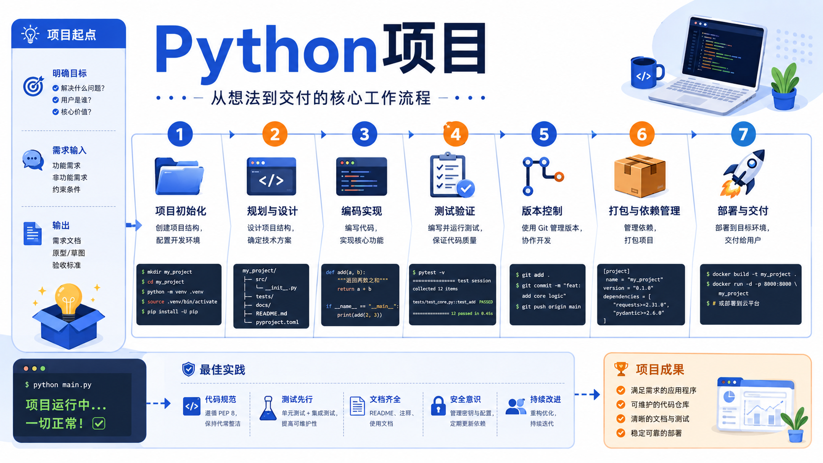 python项目避坑指南：环境隔离、依赖管理与验证流程