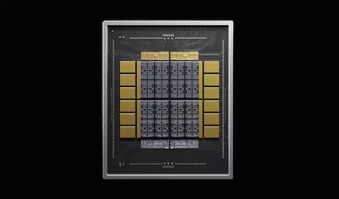NVHBM架构示意图，展示内存控制器集成至HBM基础裸片的设计