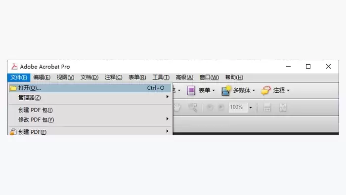 使用Adobe Acrobat Reader打开加密PDF