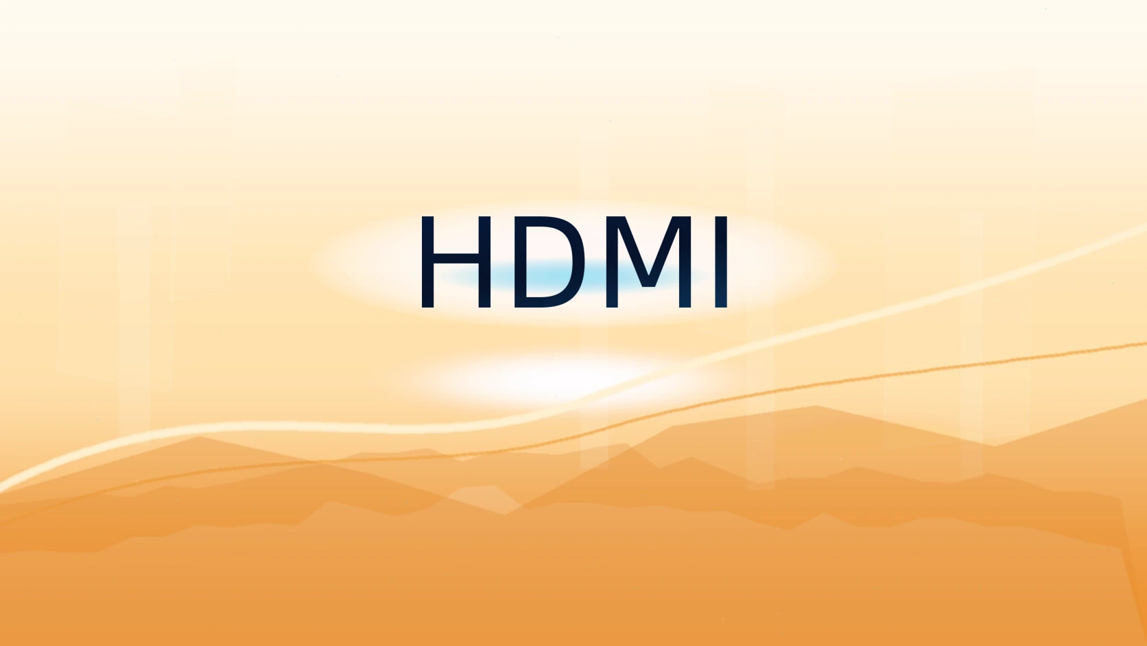 HDMI