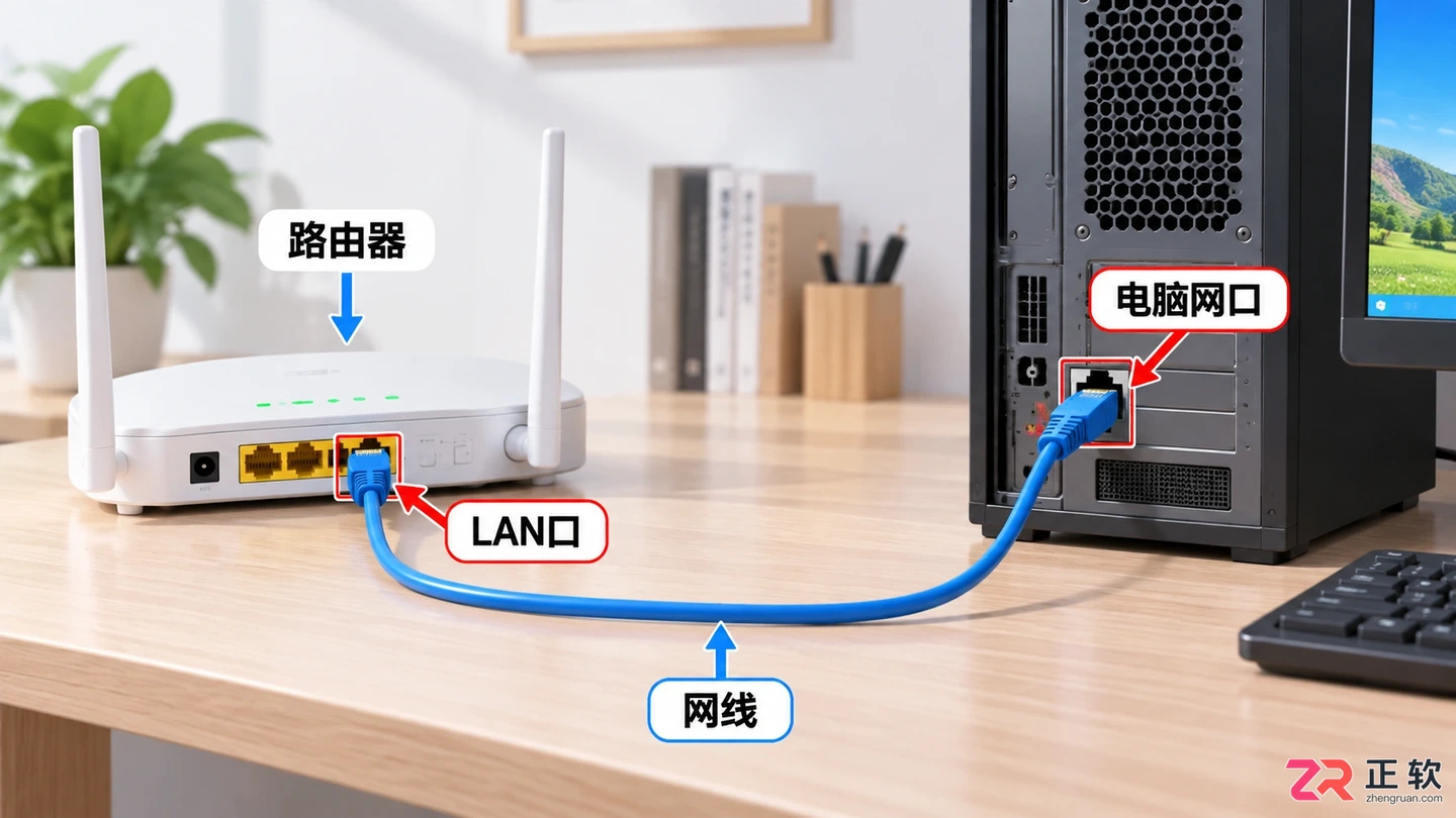 路由器连接电脑的线叫什么名字?网线名称说明