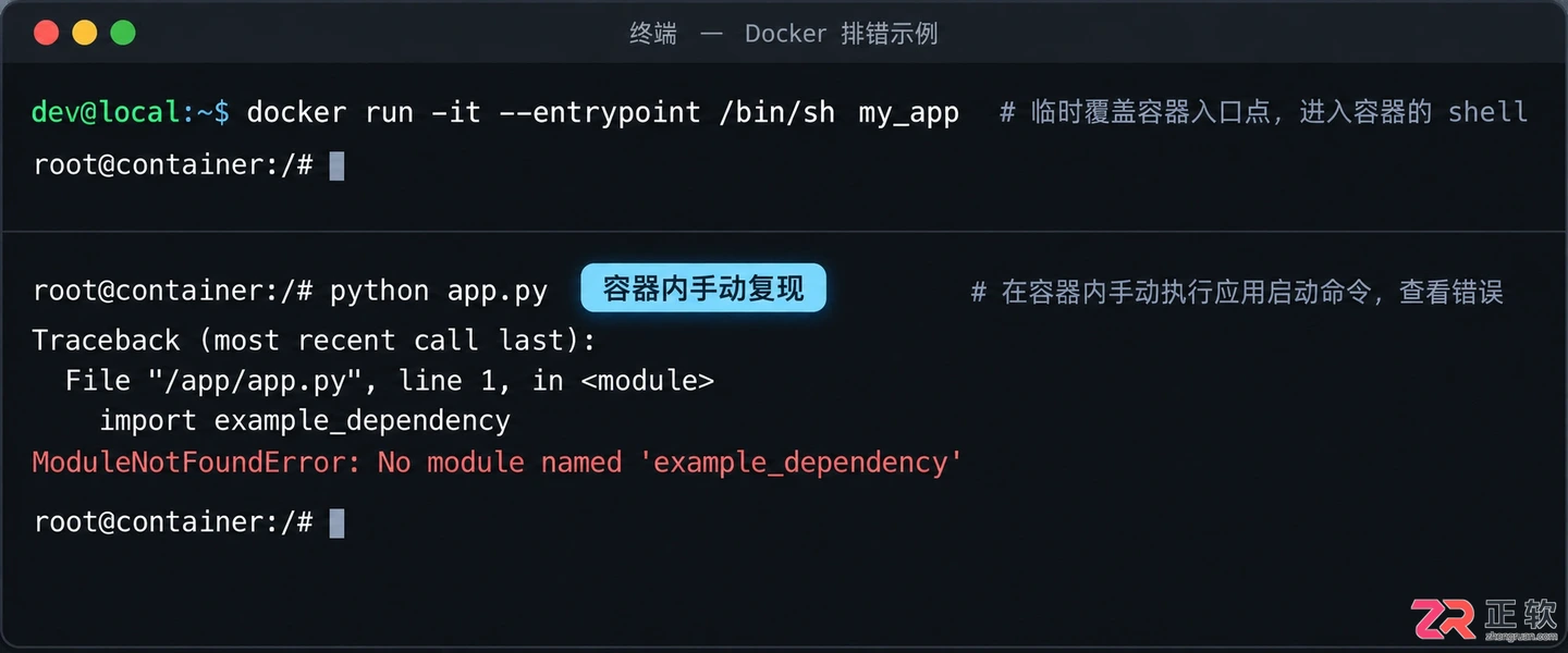 docker 容器无法启动的配置检查命令及排查方法